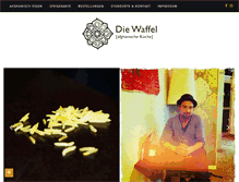 Tablet Screenshot of die-waffel.com